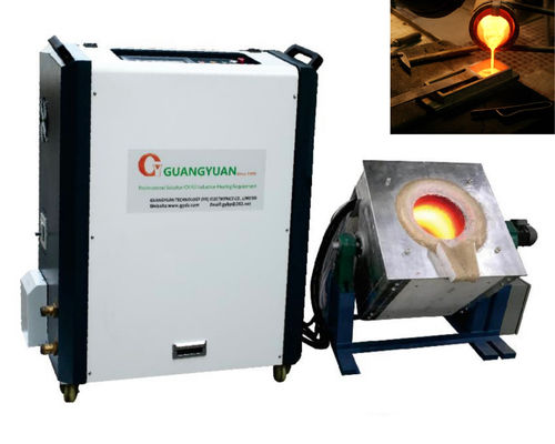 Attrezzatura di fusione 60KW di induzione di frequenza della luce 10KHZ con il touch screen
