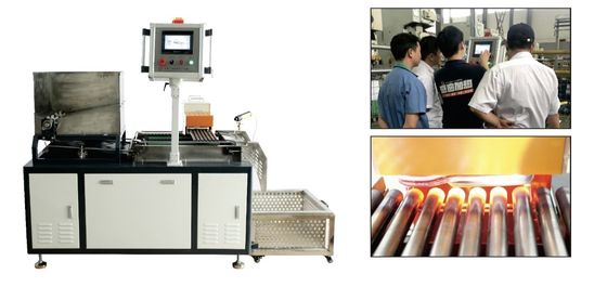 Fornace automatica di pezzo fucinato di induzione 100KW per il pezzo fucinato di conclusione di Antivari