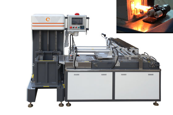 Forgiatrice automatica di induzione 100KW per il pezzo fucinato d'acciaio di rame d'ottone
