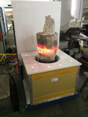 Max. Temperatura 1800C Macchina di fusione a induzione con touch screen / sistema IGBT